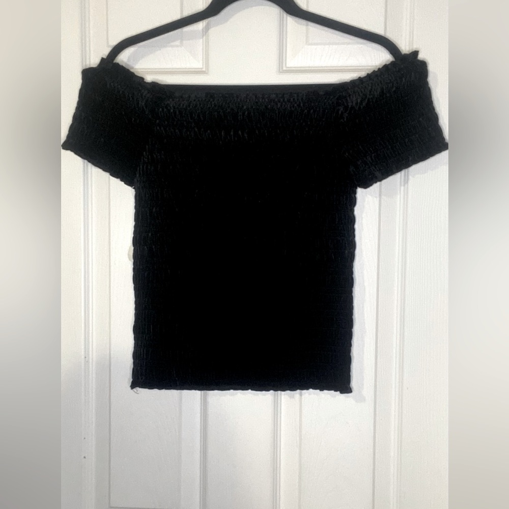 Aeropostale Stretch Off The Shoulder Top